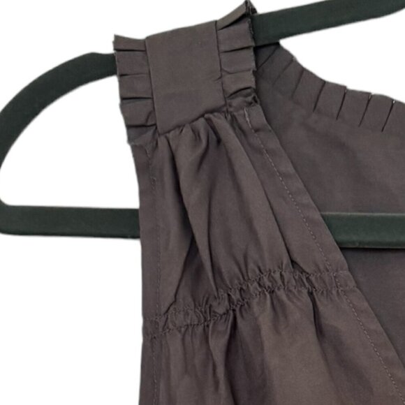 Banana Republic Silk Sleeveless Empire Waist Gray Tank Top NWT - Picture 4 of 6